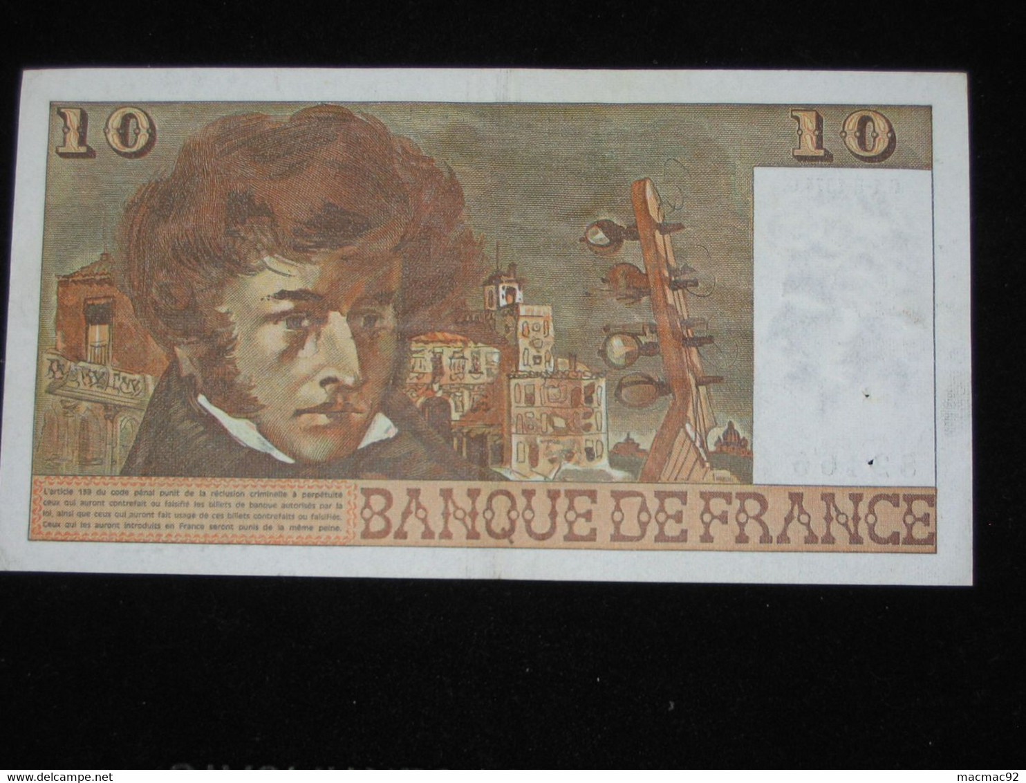 10 Francs - BERLIOZ - 1-8-1974  **** EN ACHAT IMMEDIAT **** - 10 F 1972-1978 ''Berlioz''