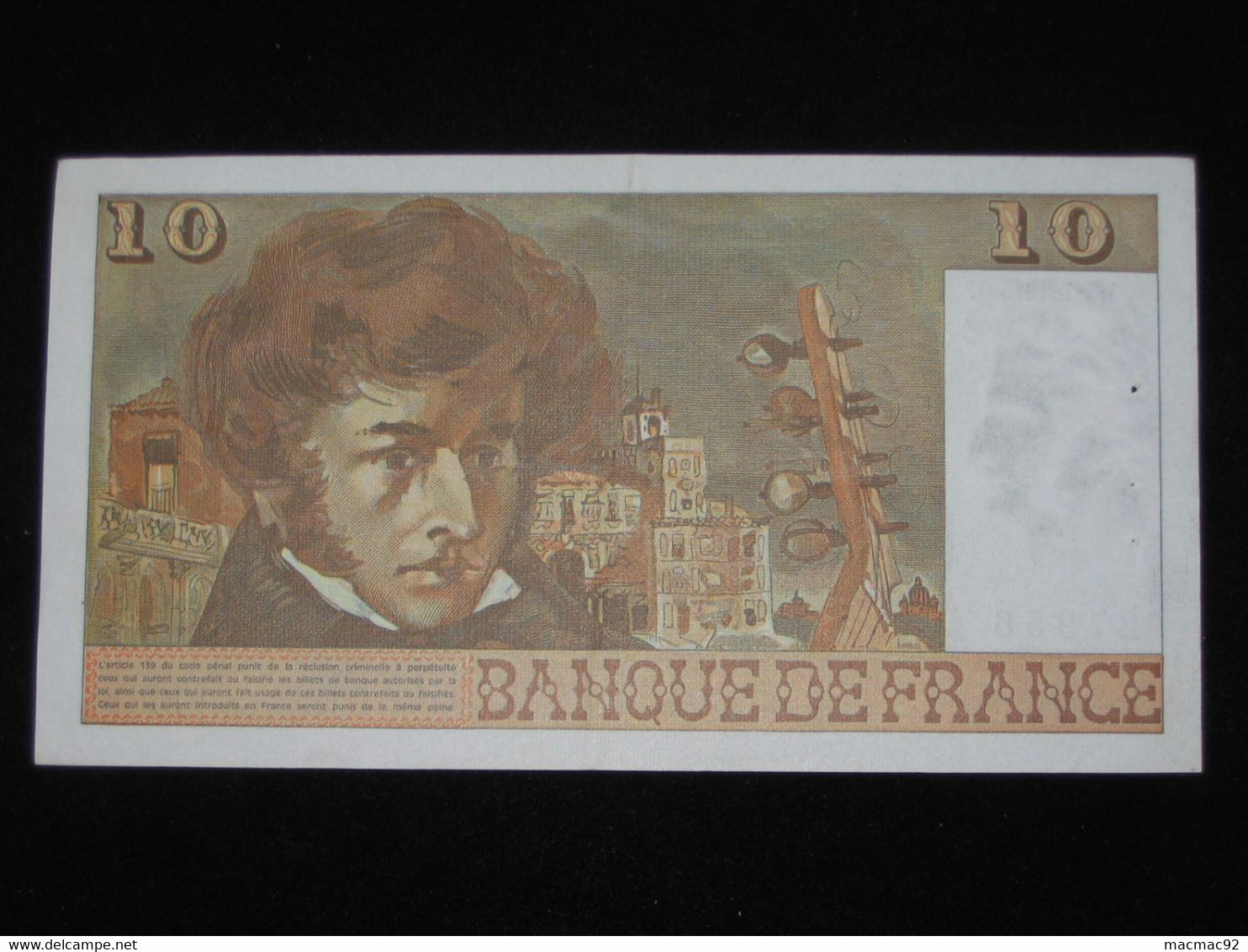 10 Francs - BERLIOZ - 3-7-1975  **** EN ACHAT IMMEDIAT **** - 10 F 1972-1978 ''Berlioz''