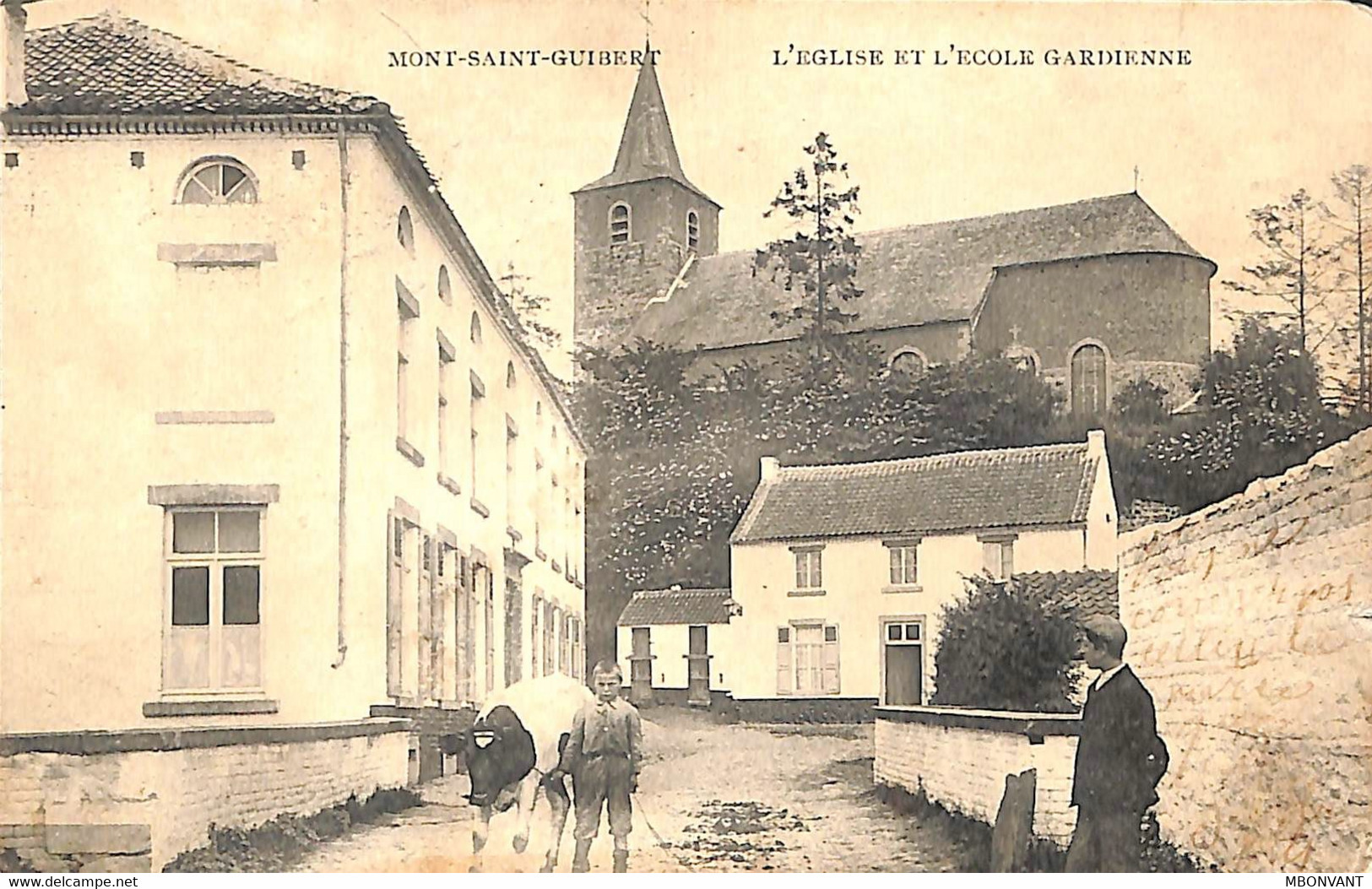 Mont-Saint-Guibert / Eglise Et école Gardienne - Mont-Saint-Guibert