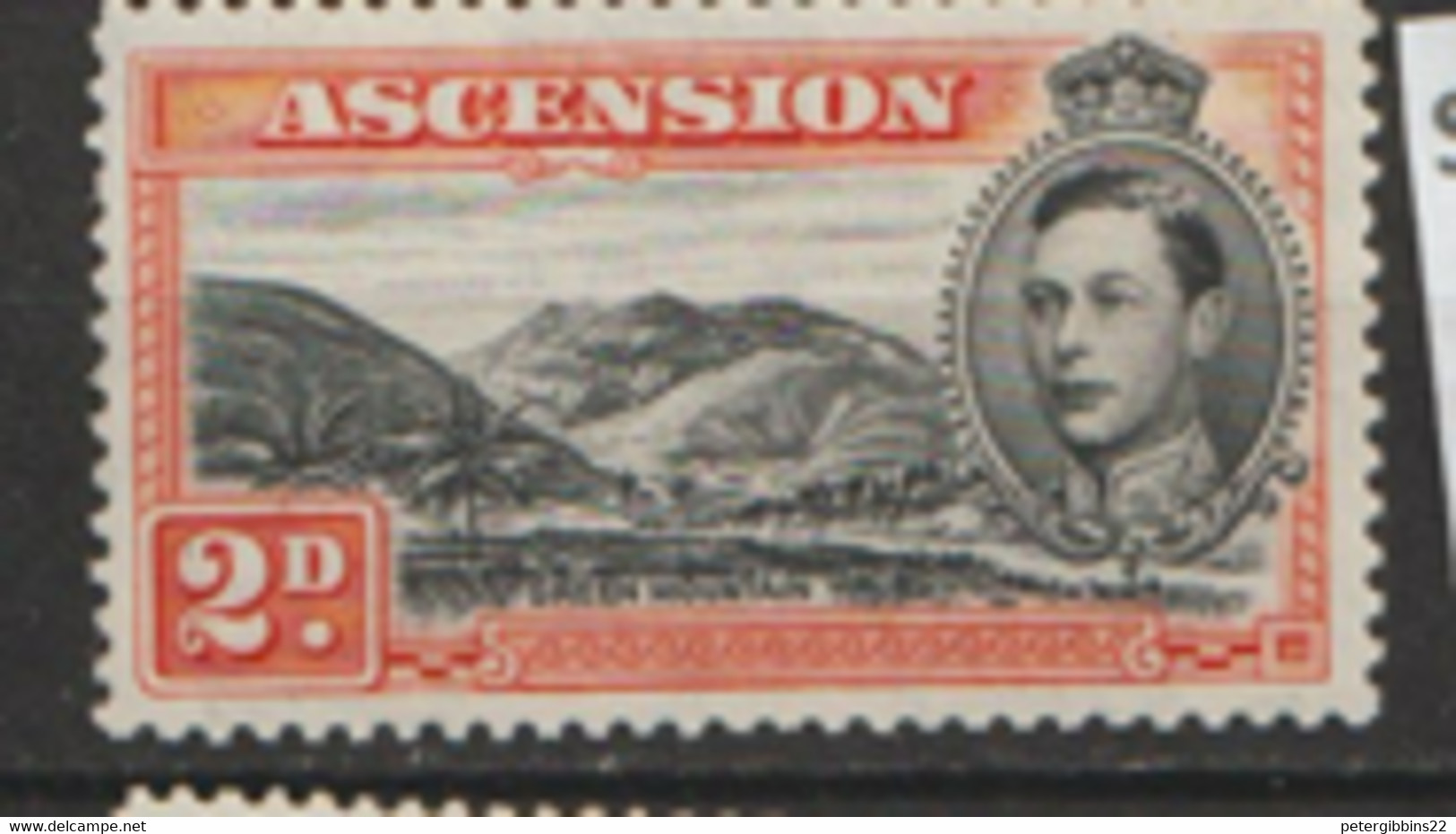 Ascension Islands  1938  SG  41  2d Perf  13.1/2   Mounted Mint - Ascension