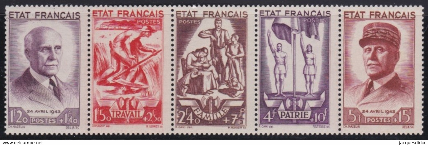 France   .   Y&T   .     F 580     .      **  (580: * )        .   Neuf Avec Gomme Et SANS Charnière - Unused Stamps