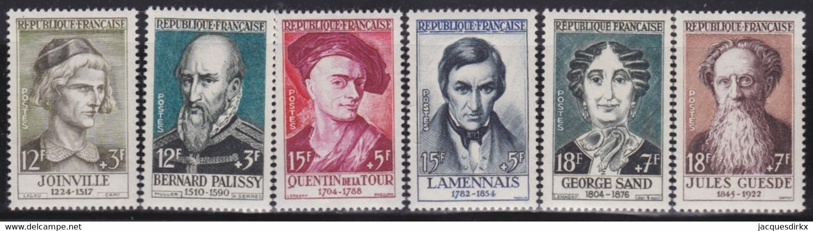 France   .   Y&T   .   1108/1113     .     **    .     Neuf Avec Gomme Et SANS Charnière - Unused Stamps