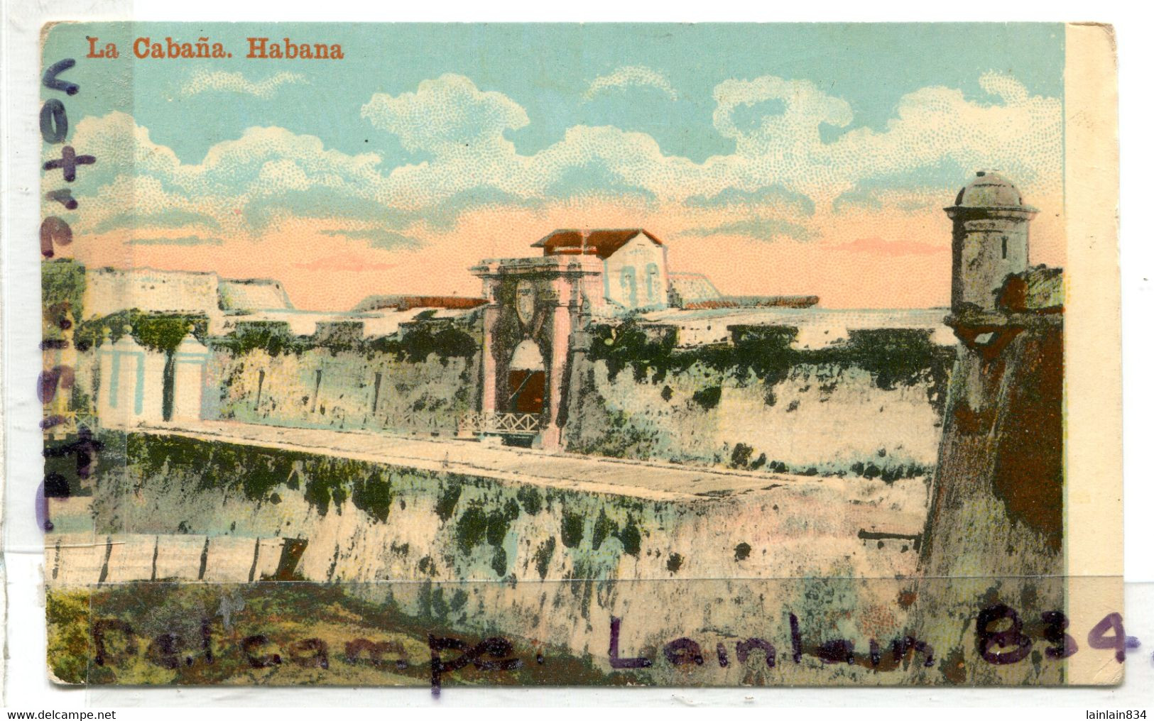 - La Cabana - Habana - CUBA  - Avec Timbre Neuf  Au Verso, Cliché Peu Courant, Non écrite, TBE, Scans. - Cuba