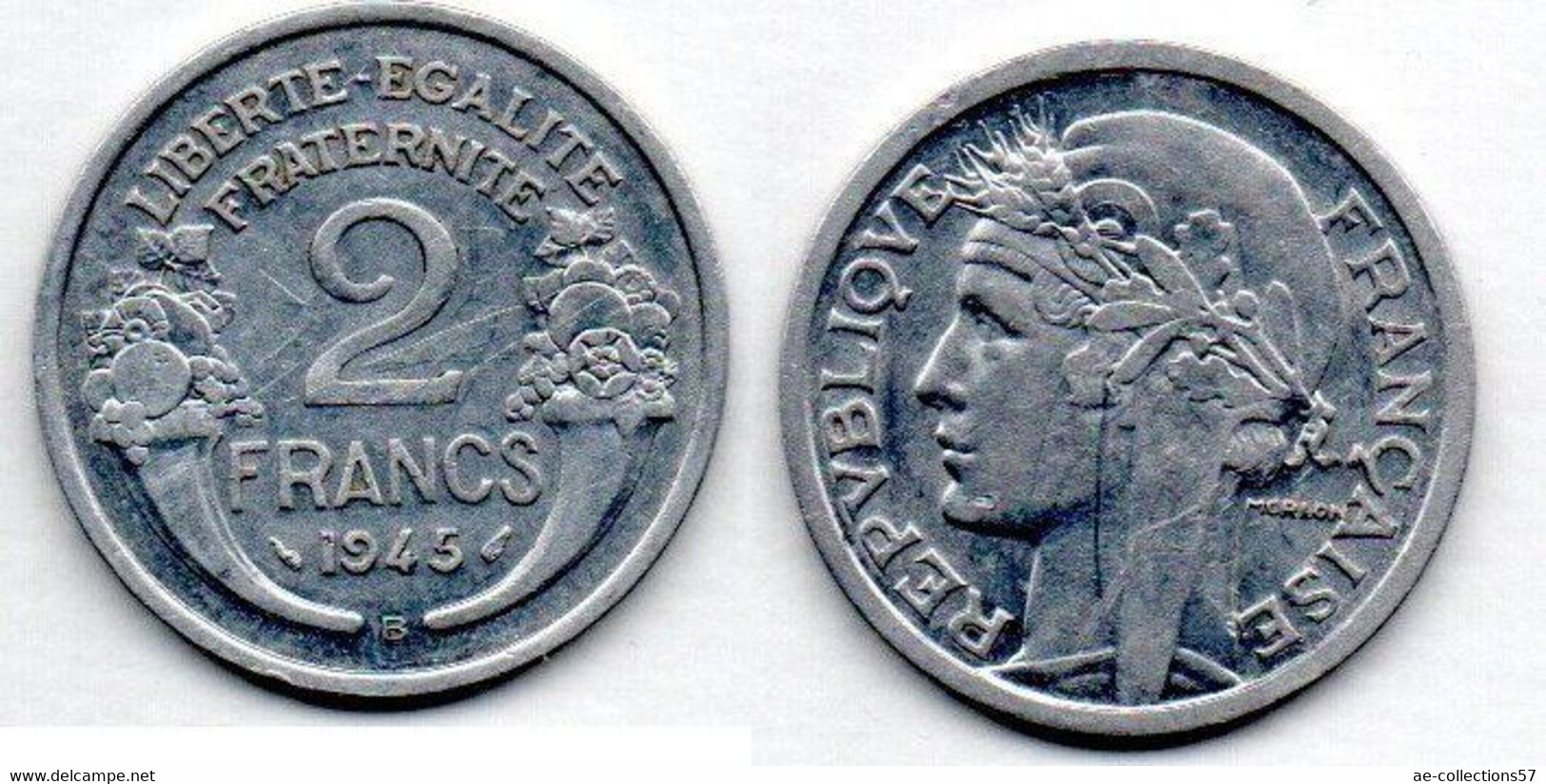 MA 19664 /  2 Francs 1945 B TB+ - 2 Francs