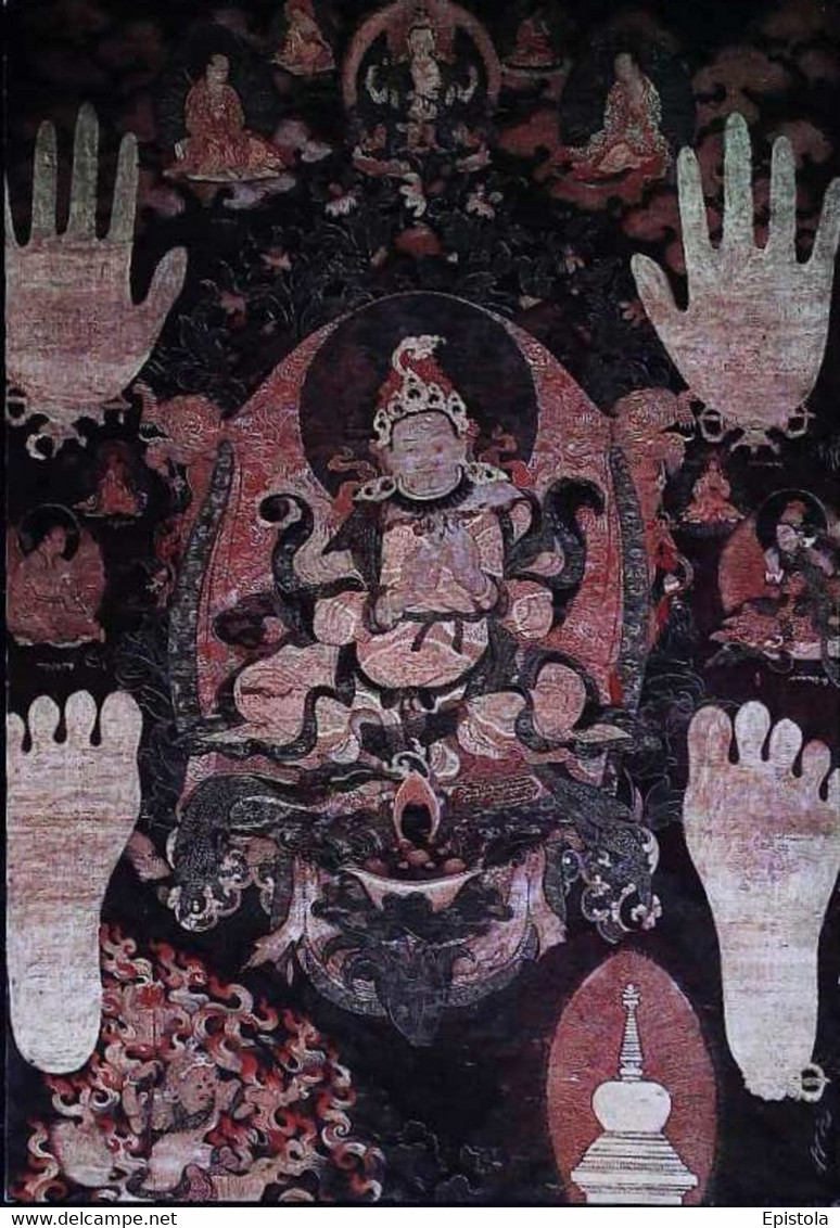 ►   Tibet  Le Roi Gnya Khri Btsan 1977 Main Pied - Tibet