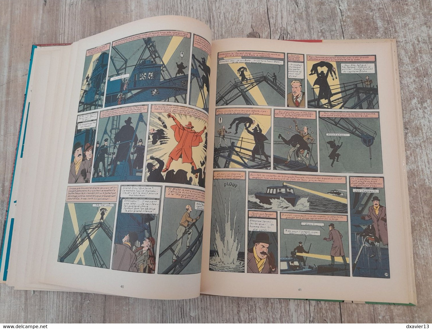 Bande Dessinée Dédicacée -  Blake et Mortimer 5 - La Marque Jaune (1970)