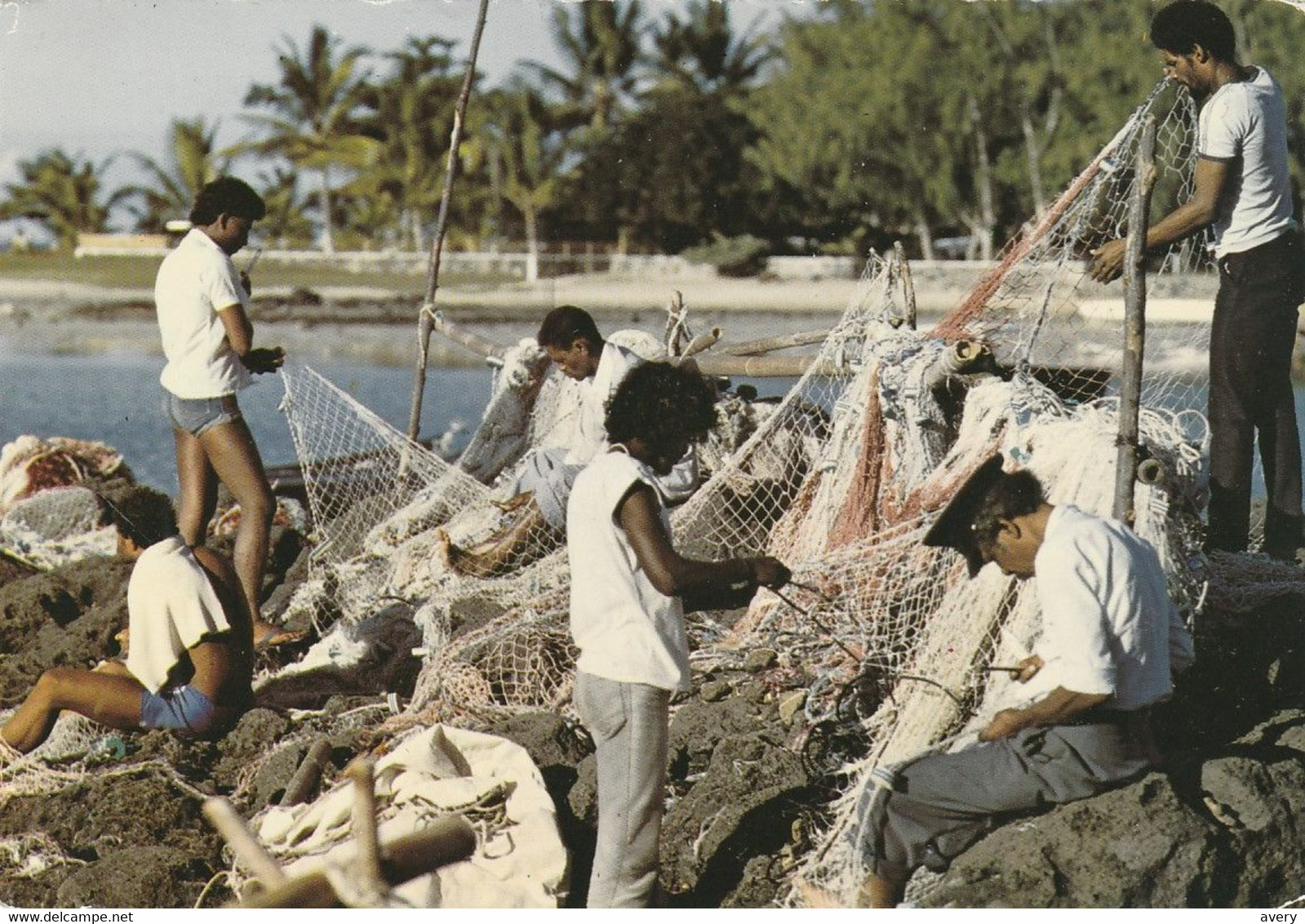 Ile Maurice  -  Mauritius  Scene De Pecheurs A Grand-Gaube  Fishermen's Return At Grand-Gaube - Maurice