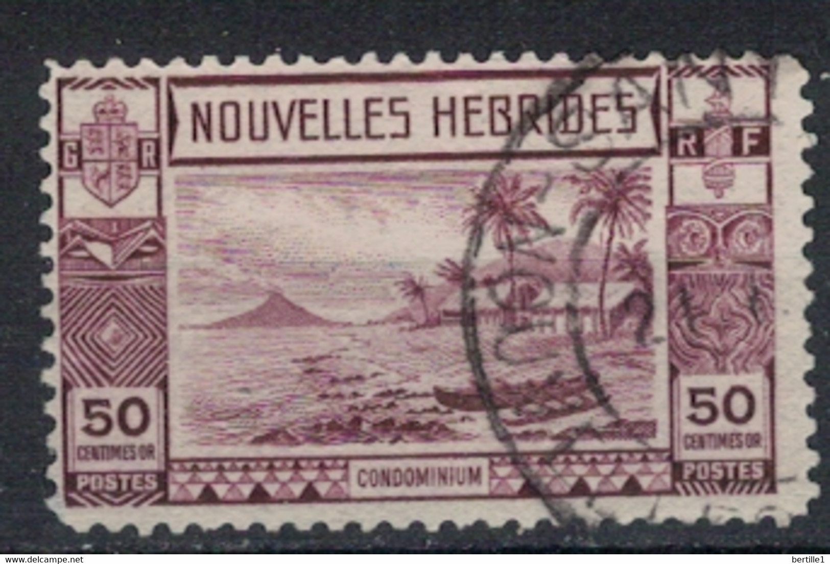 NOUVELLES HEBRIDES             N°  YVERT  119 OBLITERE     ( OB    06/ 29 ) - Used Stamps