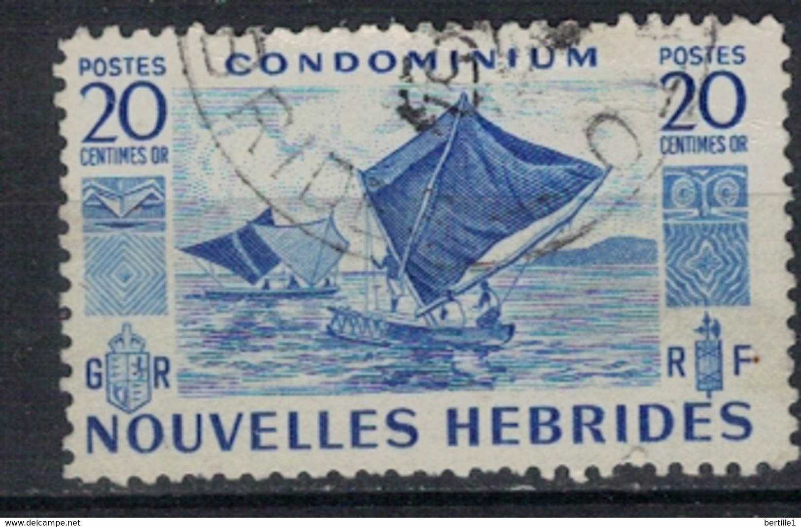 NOUVELLES HEBRIDES             N°  YVERT  147 (1) OBLITERE     ( OB    06/ 30 ) - Used Stamps