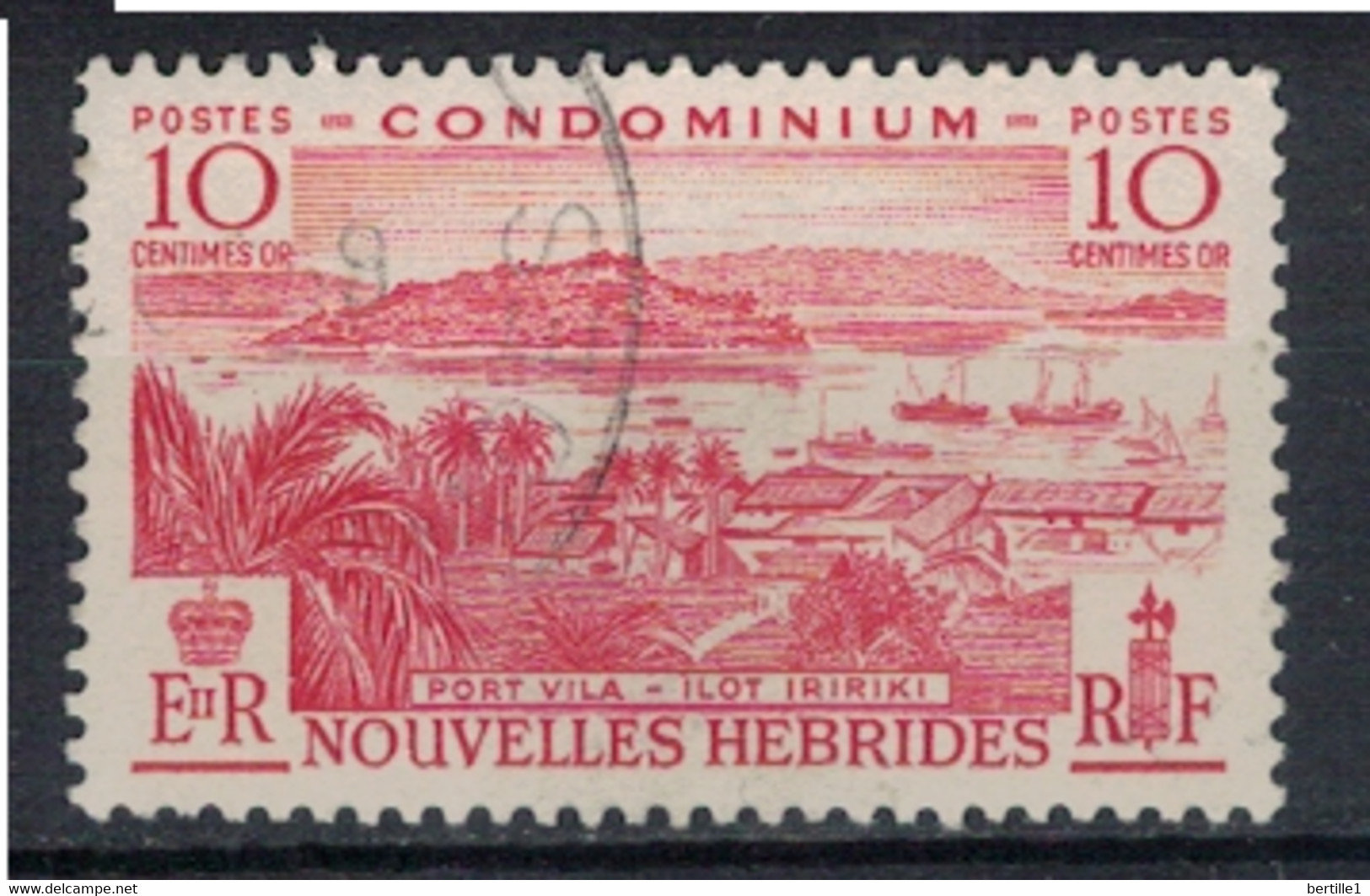 NOUVELLES HEBRIDES             N°  YVERT  176 (1)  OBLITERE     ( OB    06/ 31 ) - Usados