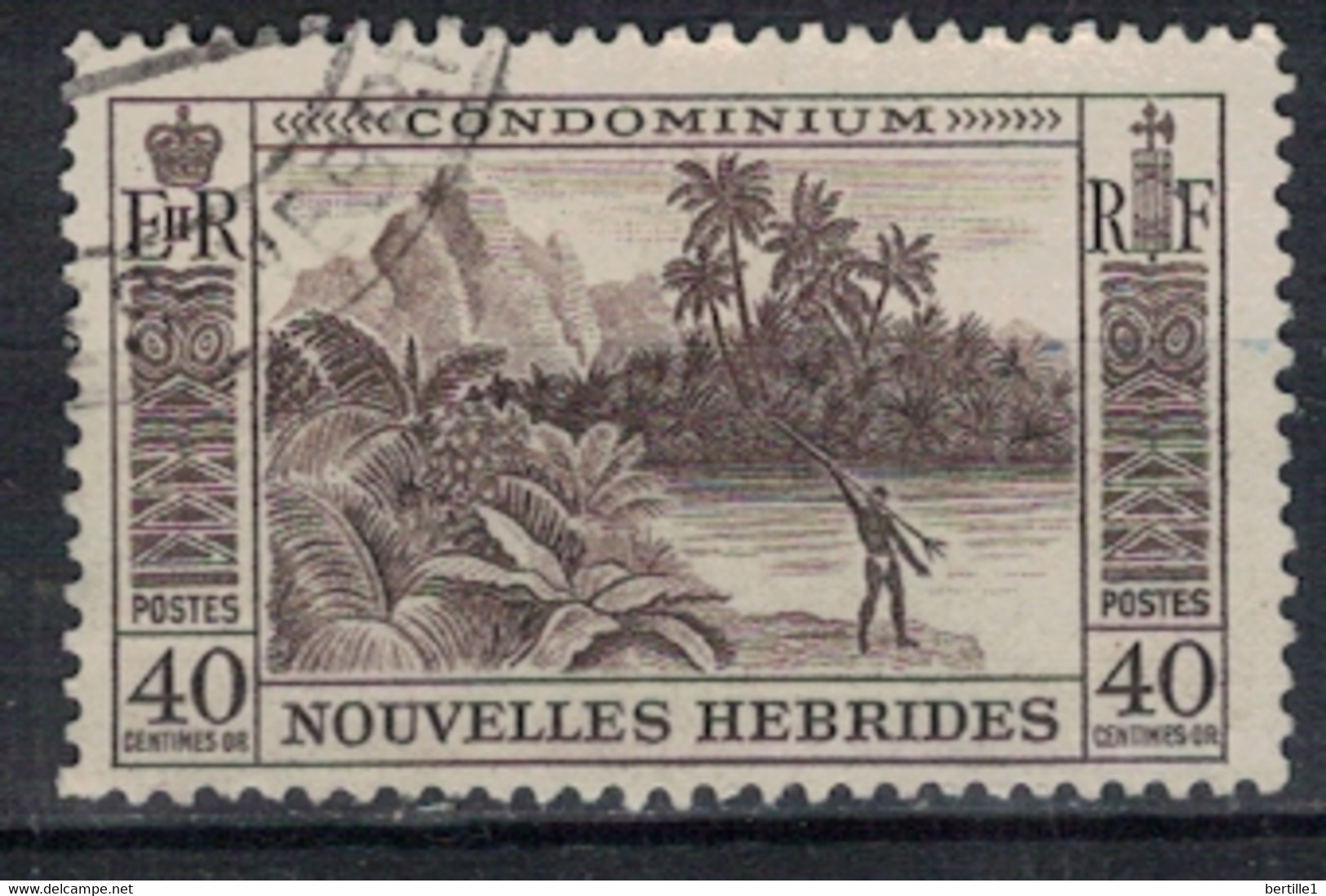 NOUVELLES HEBRIDES             N°  YVERT  181 (1) OBLITERE     ( OB    06/ 31 ) - Used Stamps