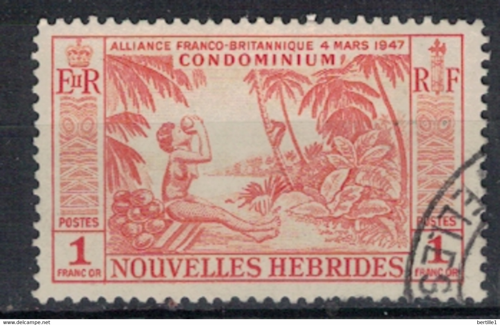 NOUVELLES HEBRIDES             N°  YVERT  183 (1) OBLITERE     ( OB    06/ 31 ) - Used Stamps