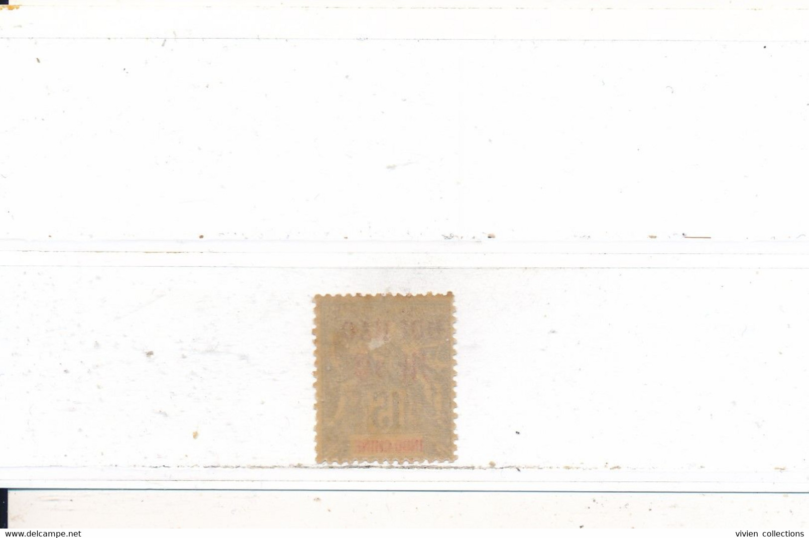 Hoï Hao Colonie Française Timbre Au Type Groupe N° 6 Neuf ** Sans Charnière Mais Infime Adhérence - Unused Stamps