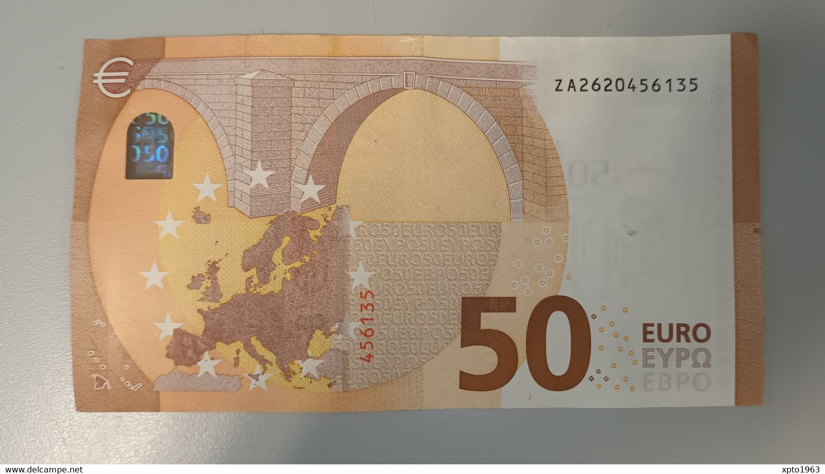 50 EURO Z022 G3 BELGIUM - ZA2620456135- Circulated - 50 Euro