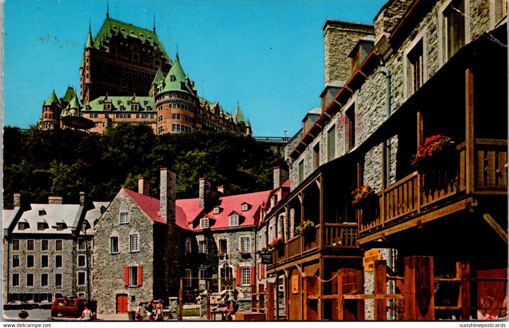 Canada Quebec Chateau Frontenac 1984 - Québec - Château Frontenac