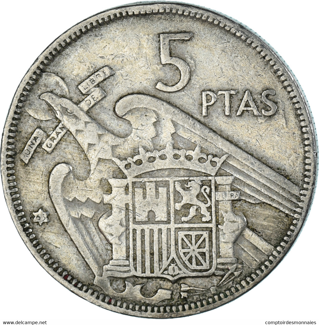 Monnaie, Espagne, 5 Pesetas, 1963 - 5 Pesetas