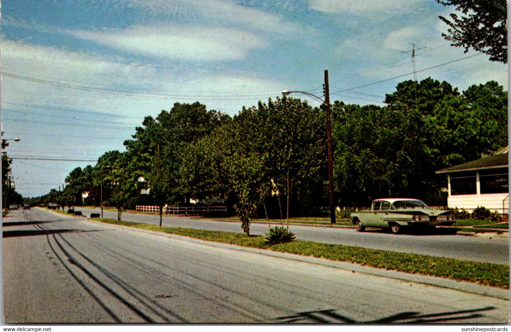 Delaware Rehoboth Beach Looking North Along Bayard Avenue - Autres & Non Classés