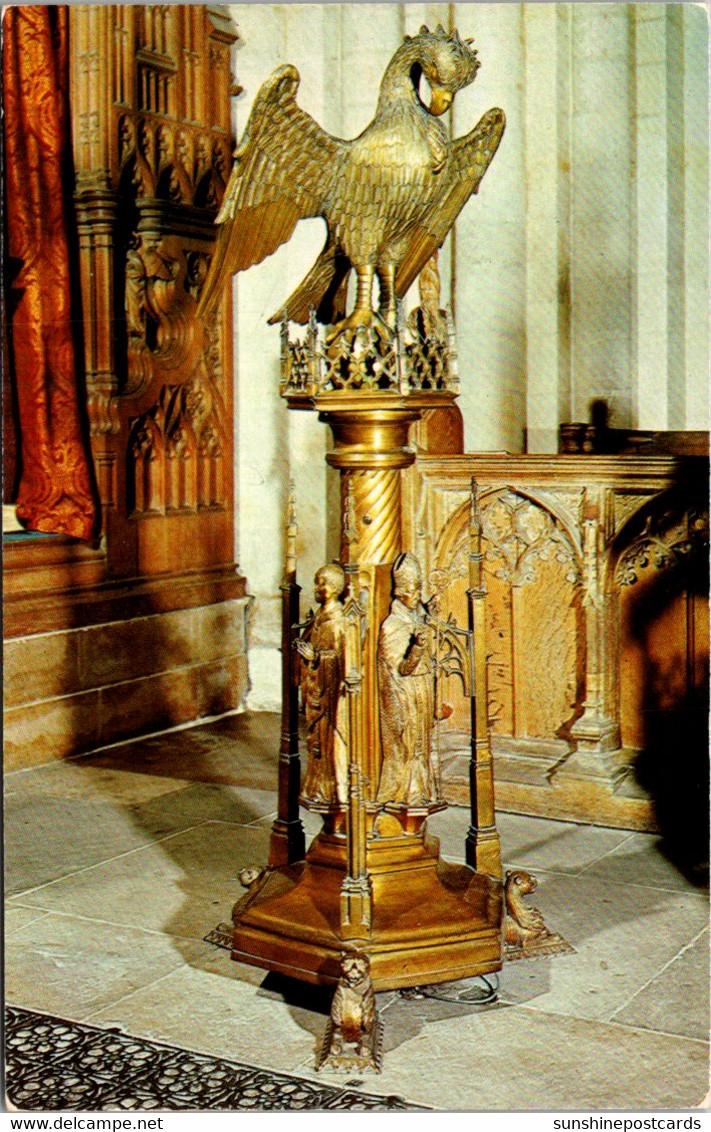 England Norwich Cathedral The Pelican Lecturn - Norwich