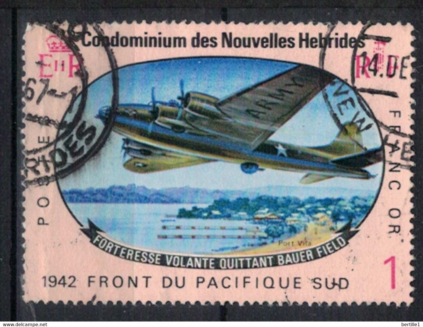 NOUVELLES HEBRIDES             N°  YVERT  260   OBLITERE     ( OB    06/ 34 ) - Usados