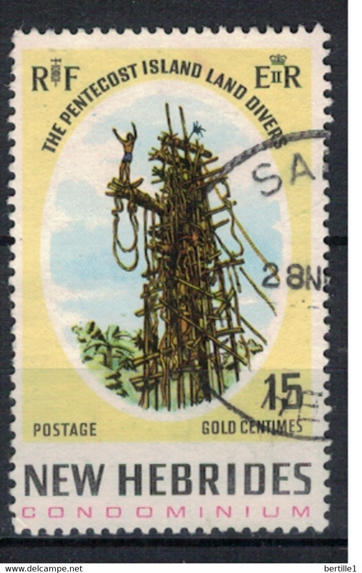 NOUVELLES HEBRIDES             N°  YVERT  289 (1)   OBLITERE     ( OB    06/ 34 ) - Usados