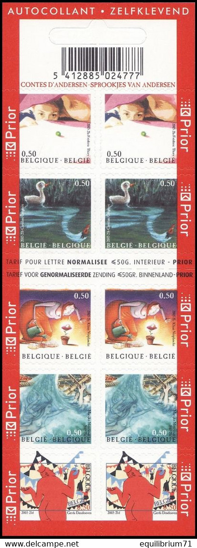 B56/C56**(3454/58) - Contes/Sprookjes/Erzählungen/Tales - Adersen - Carnet/Boekje (Frédéric Thiry)(Marijke Meersman)... - Ecrivains