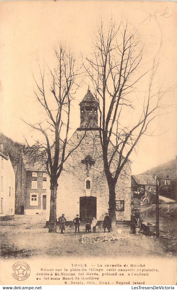 BELGIQUE - THEUX - LA CHAPELLE DE MARCHE - Carte Postale Ancienne - Theux