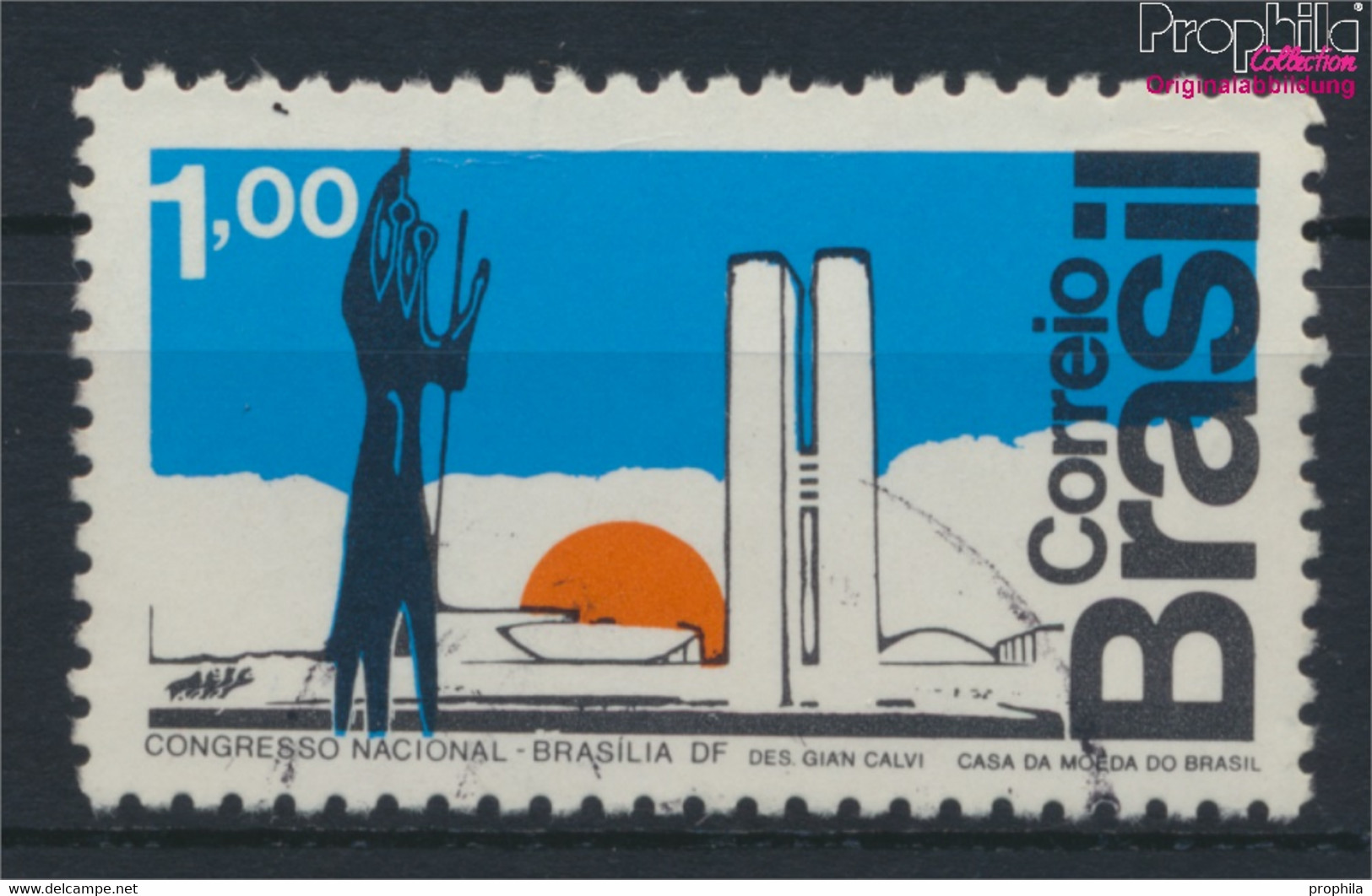 Brasilien 1350 (kompl.Ausg.) Gestempelt 1972 Nationalkongreß (9977136 - Usati