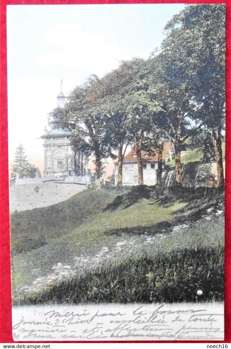 CPA 1905  Couleur - Fribourg, Chapelle De Lorette - Chapelle