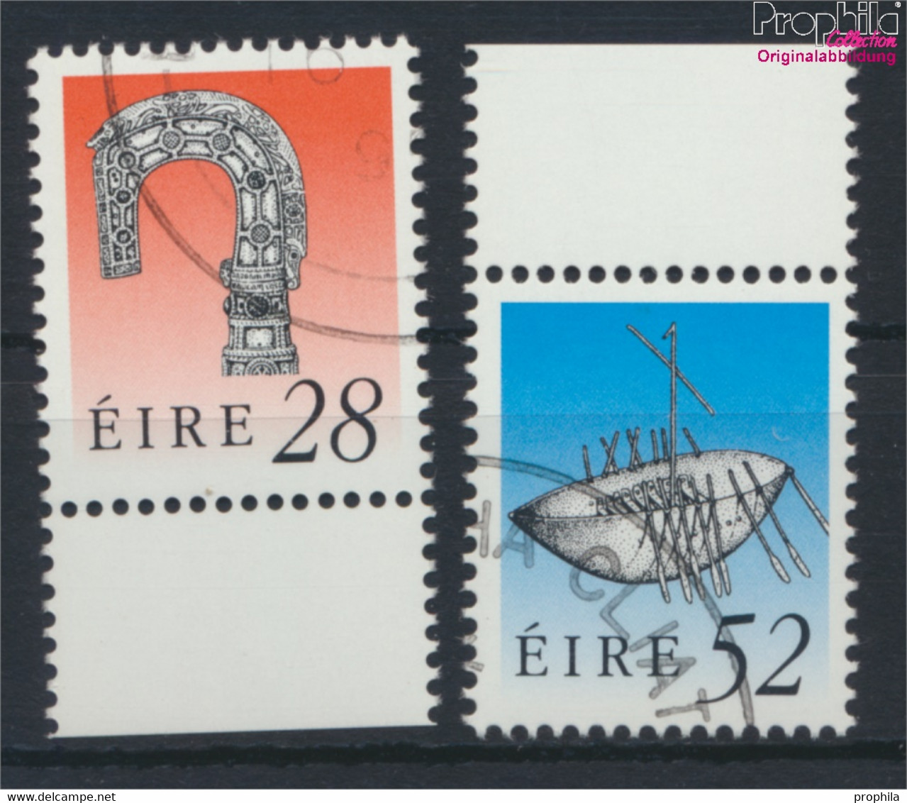 Irland 750A II,754A II Type II Gestempelt 1991 Kunst (9947735 - Used Stamps