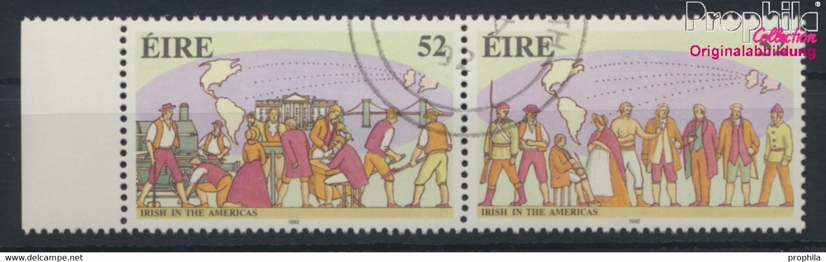 Irland 794-795 Paar (kompl.Ausg.) Gestempelt 1992 Irischer Einfluß In Amerika (9947729 - Used Stamps