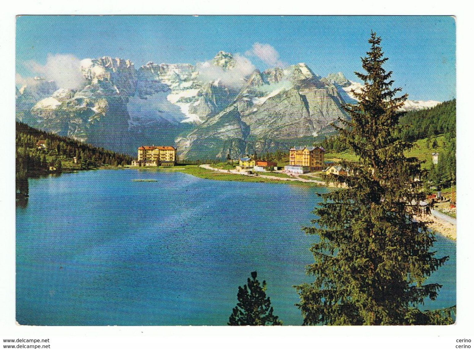 MISURINA (BL):   LAGO  DI  MISURINA  -  FG - Wassertürme & Windräder (Repeller)