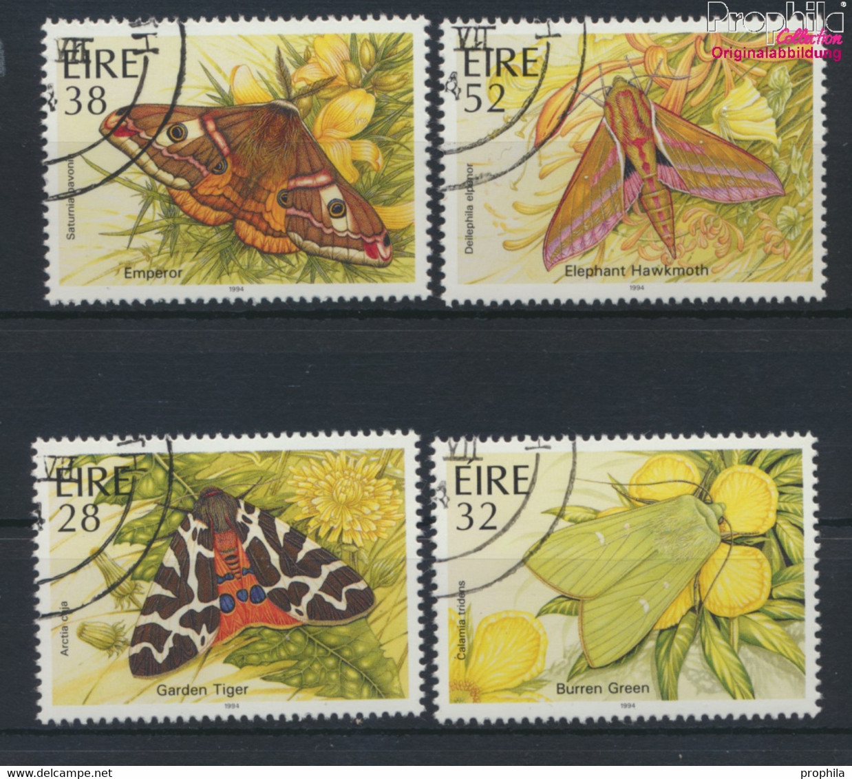 Irland 861-864 (kompl.Ausg.) Gestempelt 1994 Nachtfalter (9947714 - Used Stamps