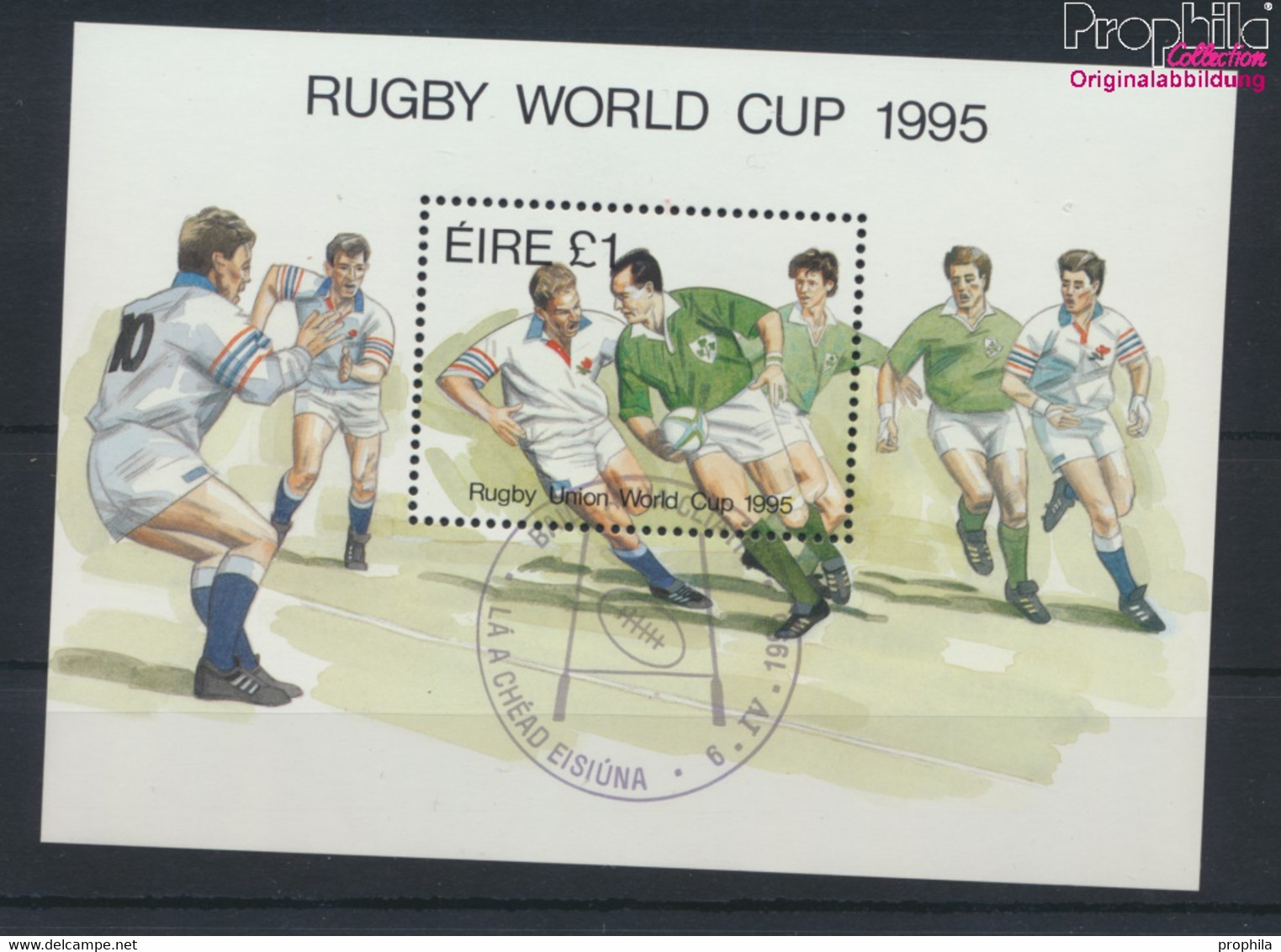 Irland Block16 (kompl.Ausg.) Gestempelt 1995 Rugby (9947697 - Used Stamps