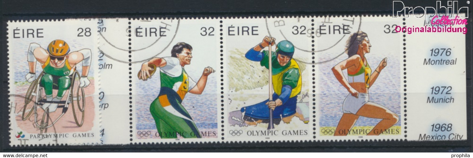 Irland 930,931-933 Dreierstreifen (kompl.Ausg.) Gestempelt 1996 Olympische Sommerspiele (9947685 - Used Stamps