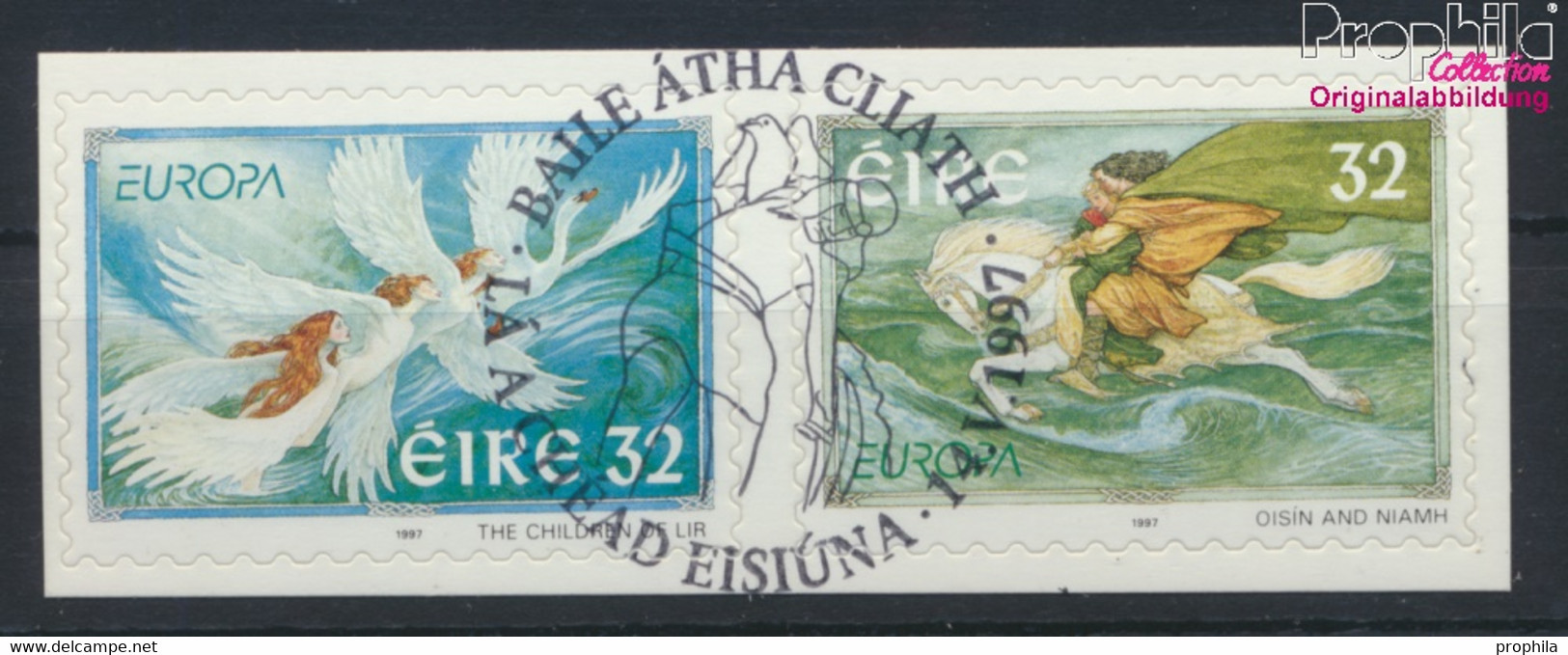Irland 1002-1003 (kompl.Ausg.) Selbstklebende Ausgabe Gestempelt 1997 Sagen (9947658 - Used Stamps