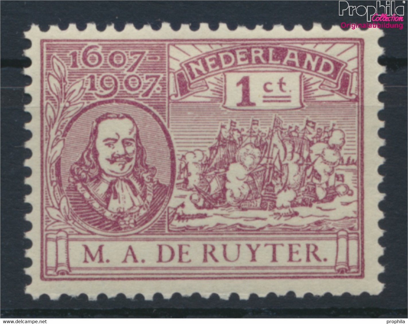 Niederlande 73 Postfrisch 1907 Ruyter (9948159 - Ongebruikt