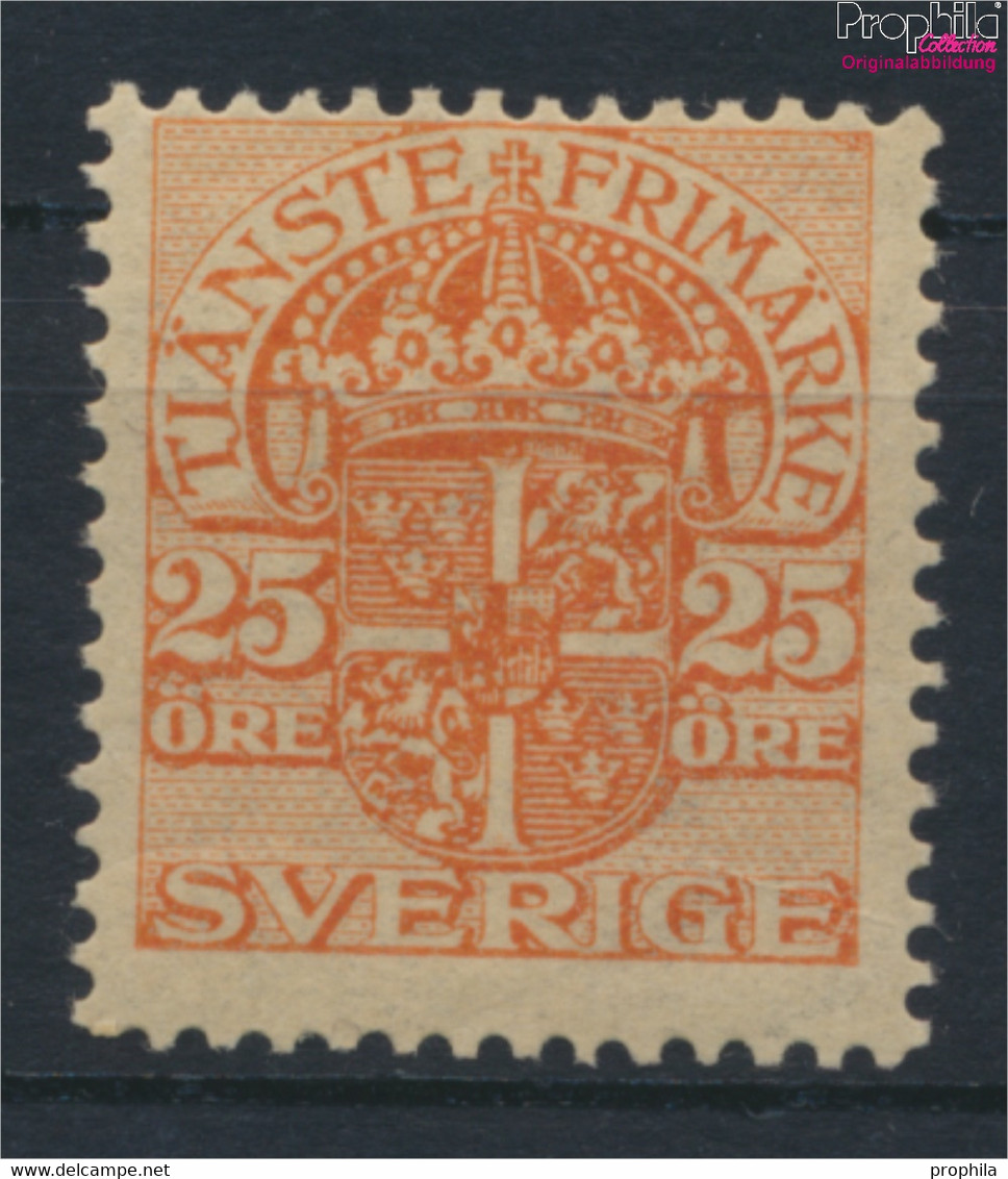 Schweden D25 Postfrisch 1910 Dienstmarke (9949156 - Neufs