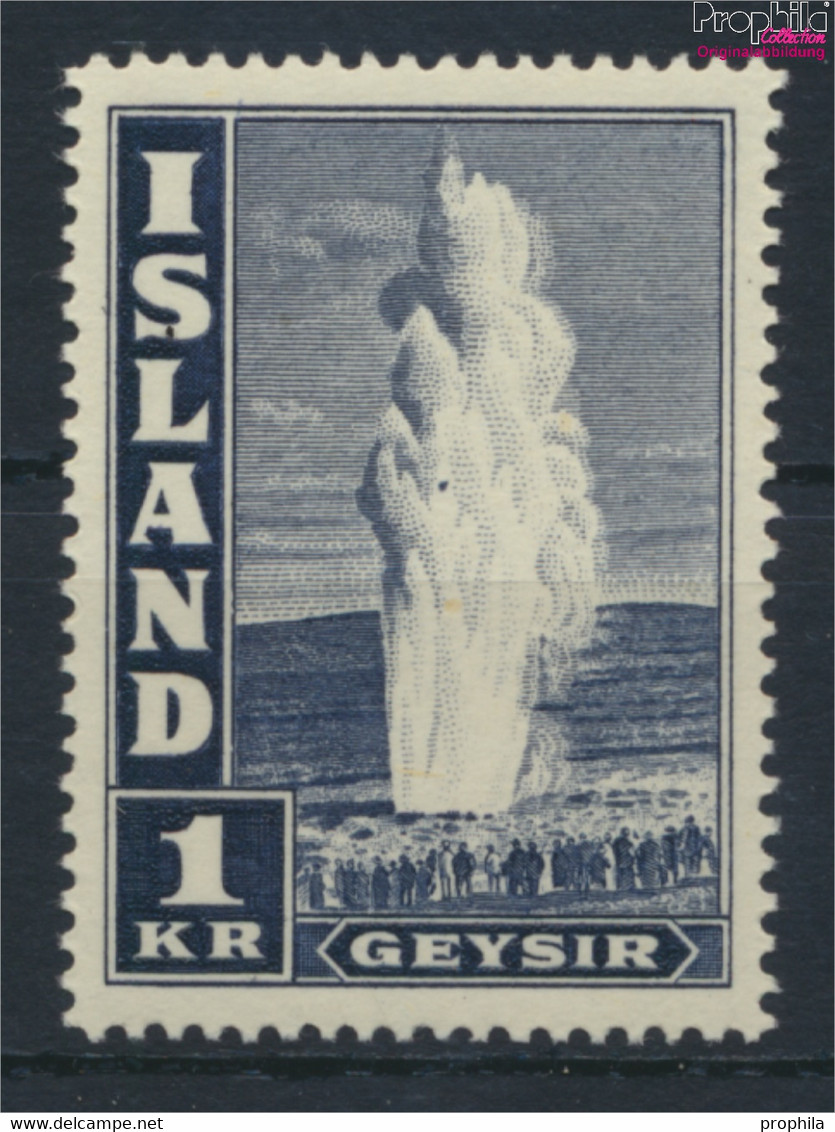 Island 239A Postfrisch 1945 Freimarken (9955194 - Nuevos