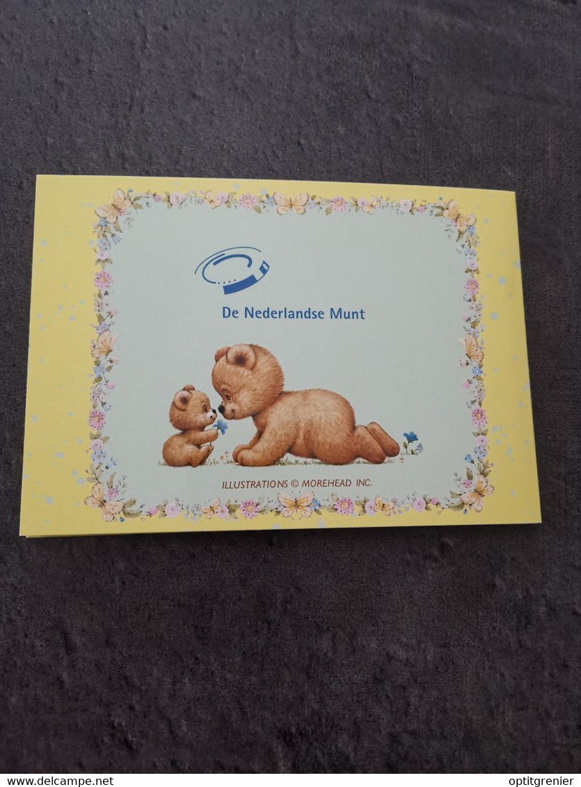 COFFRET PAYS BAS 1999 NAISSANCE BEBE / NEDERLAND BABY MINTSET SET GULDEN & CENTS