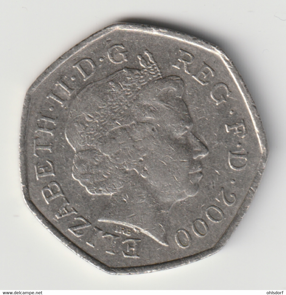 GREAT BRITAIN 2000: 50 Pence, Public Libraries, KM 1004 - 50 Pence