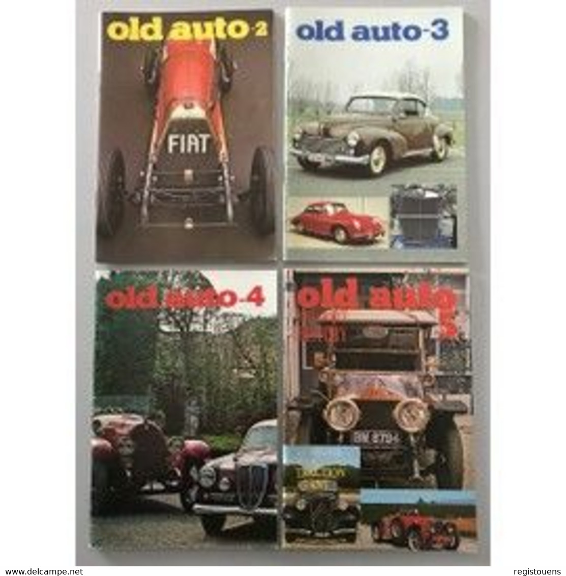 Old Auto N° 2 / 3 / 4 / 5 - Lotti E Stock Libri