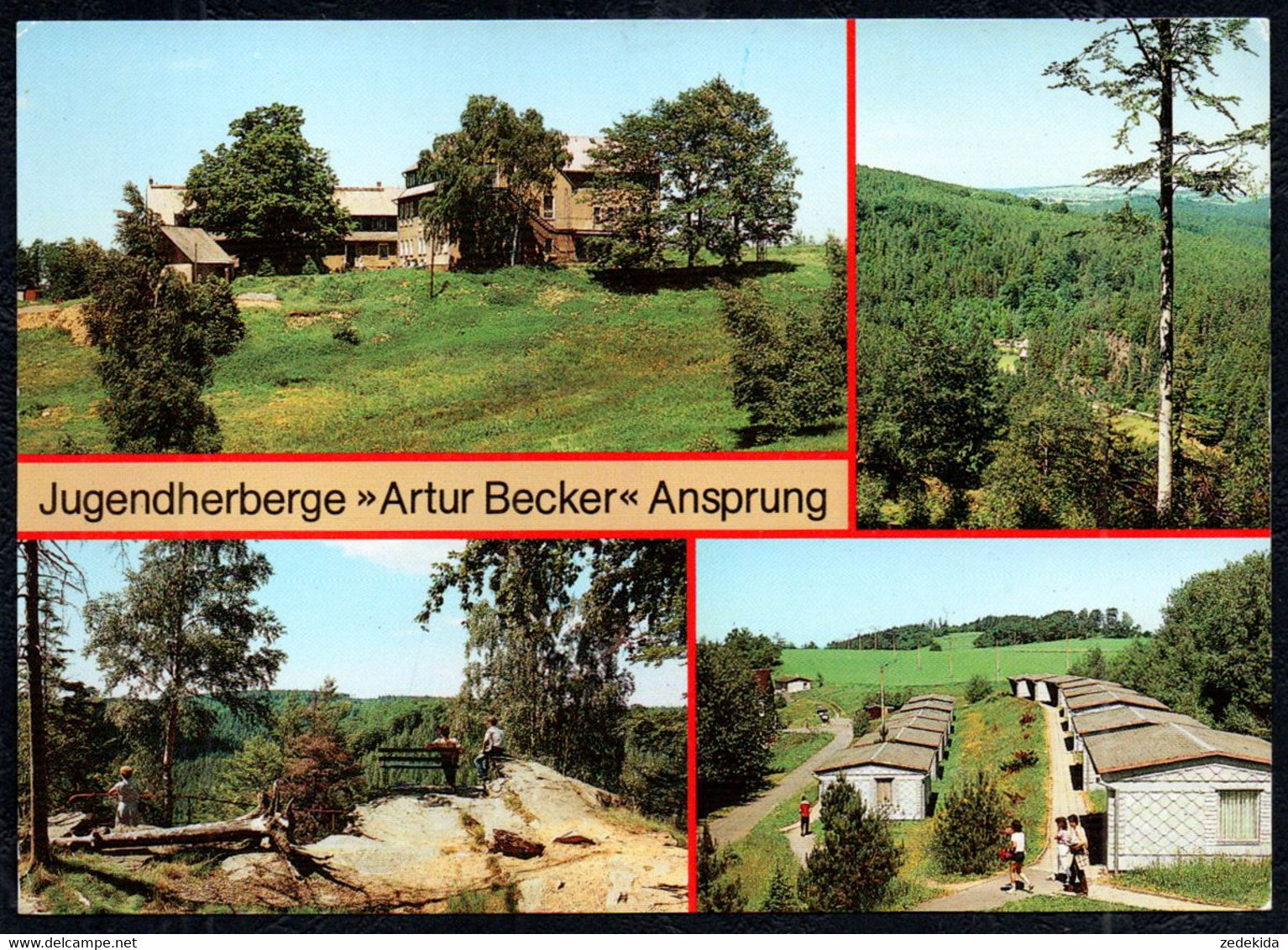 G1520 - TOP Ansprung - Jugendherberge - Bild Und Heimat Reichenbach - Marienberg