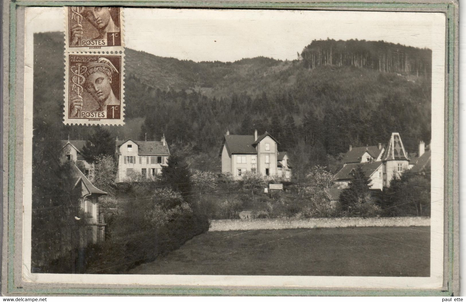 CPSM - (67) ROTHAU - Aspect Du Quartier Du Bambois En 1942 - Rothau