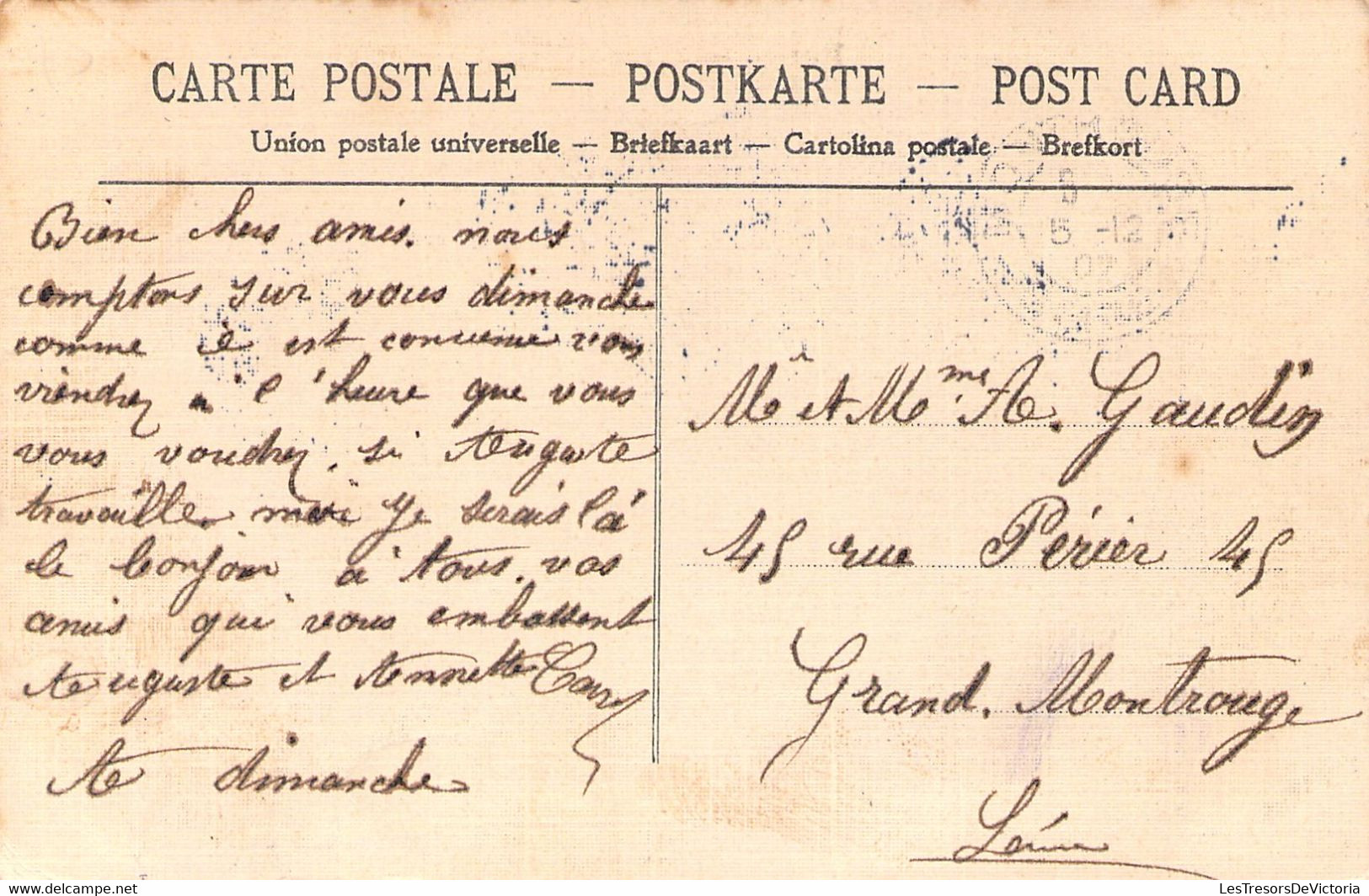 FRANCE - 75 - PARIS - STATUE CHAPP -  Carte Postale Ancienne - Estatuas