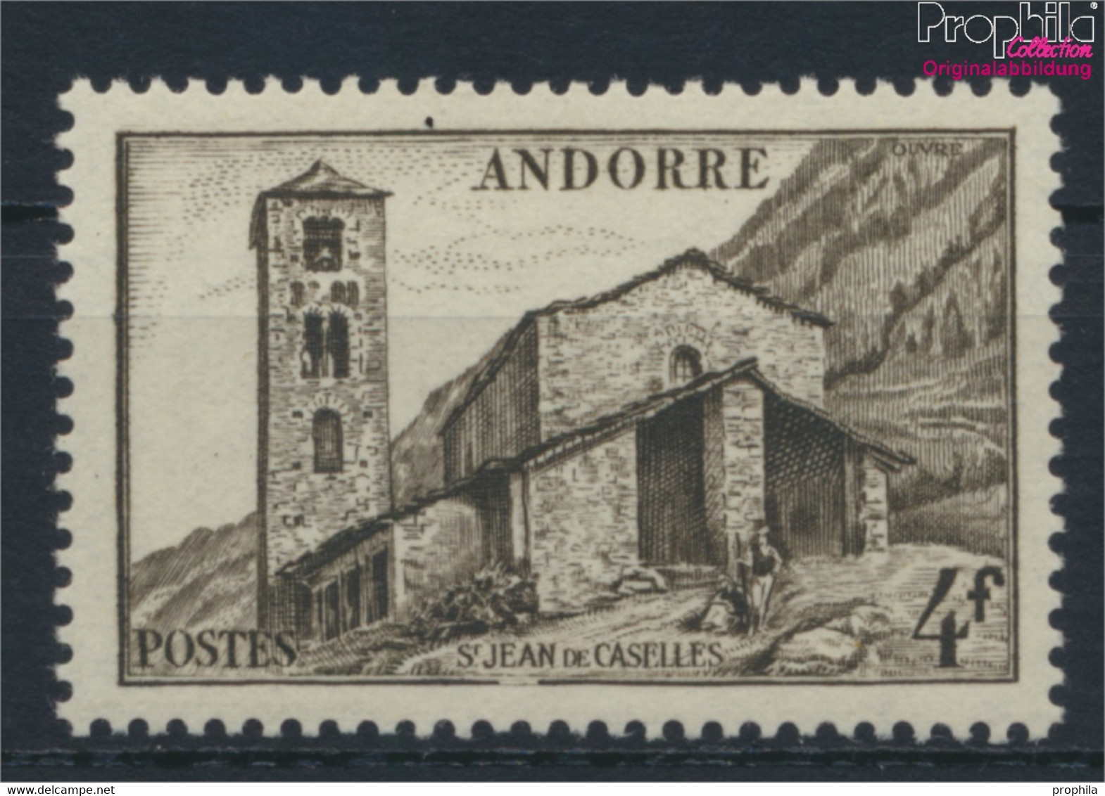 Andorra - Französische Post 113 Mit Falz 1944 Landschaften (9956442 - Oblitérés