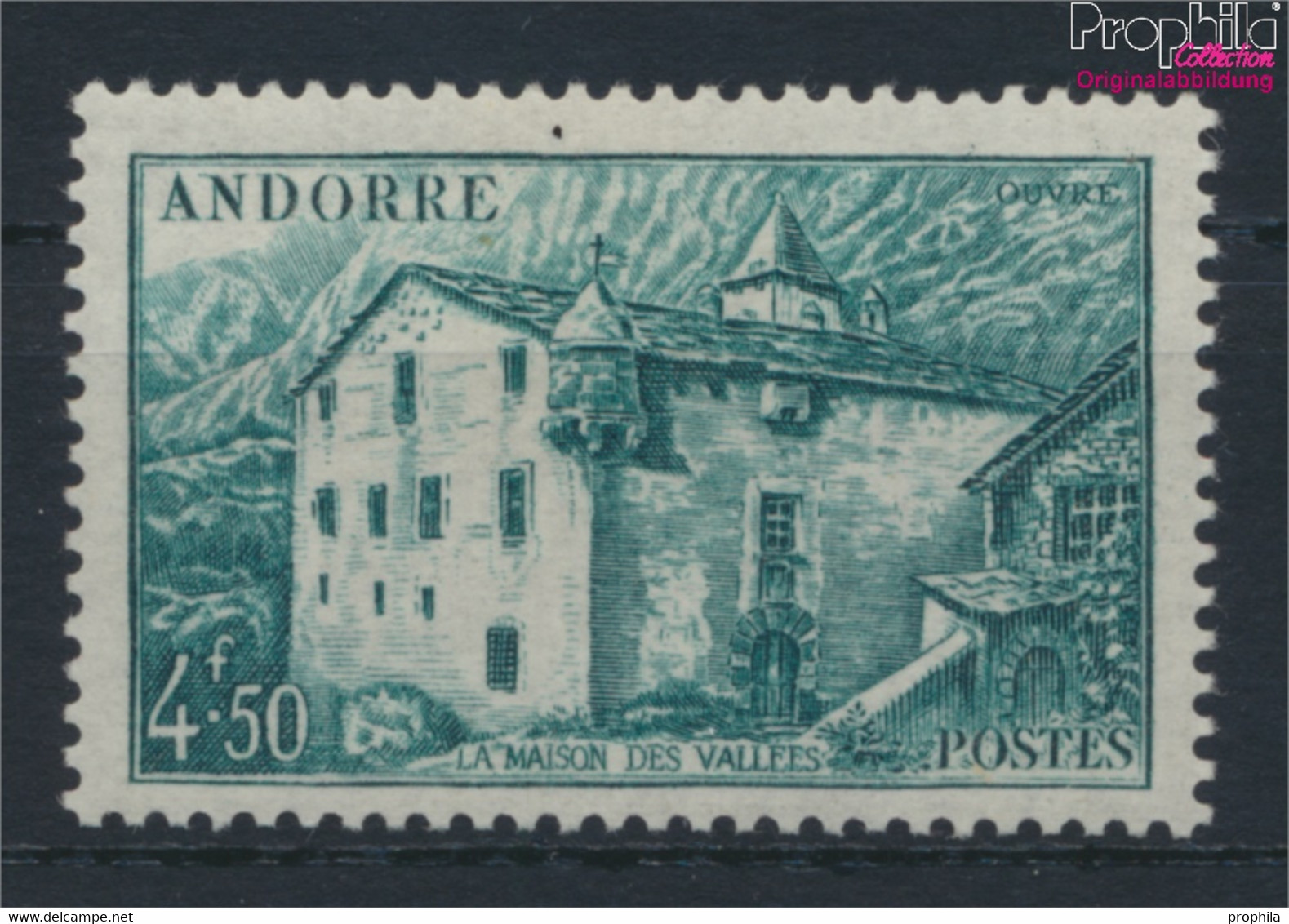 Andorra - Französische Post 115 Mit Falz 1944 Landschaften (9956440 - Usati