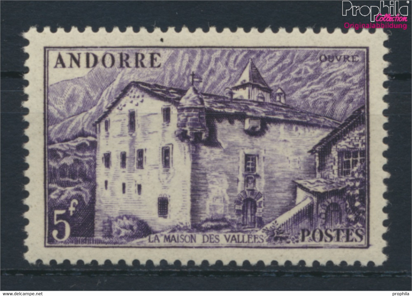 Andorra - Französische Post 119 Mit Falz 1944 Landschaften (9956438 - Gebruikt