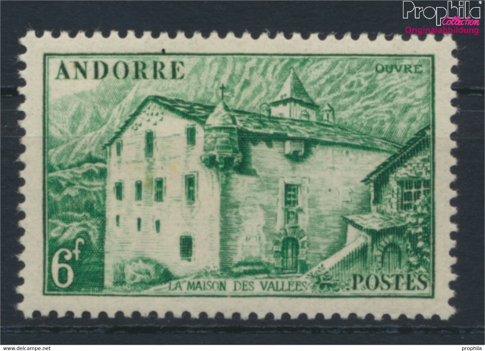 Andorra - Französische Post 122 Mit Falz 1944 Landschaften (9956437 - Usados