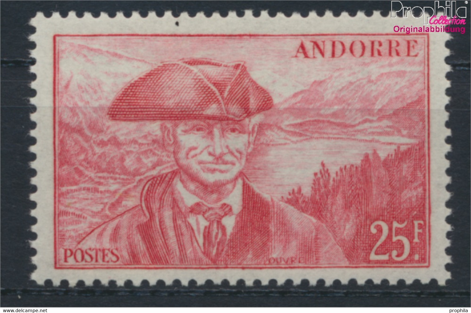 Andorra - Französische Post 136 Mit Falz 1944 Landschaften (9956428 - Oblitérés