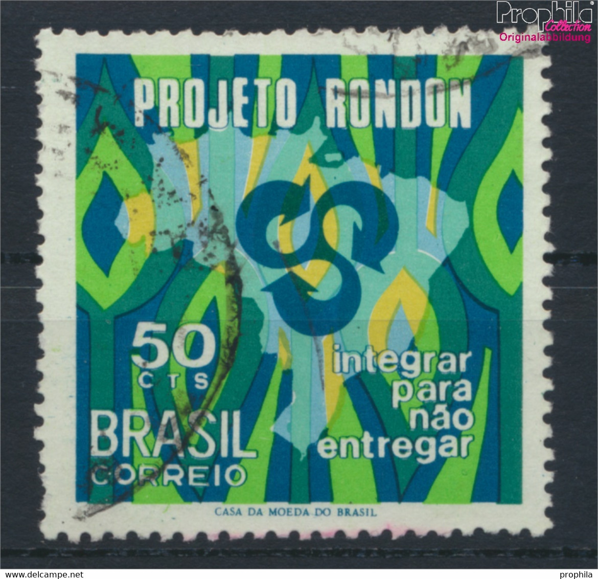 Brasilien 1254 (kompl.Ausg.) Gestempelt 1970 Erschließung Der Amazonasregion (9977154 - Oblitérés